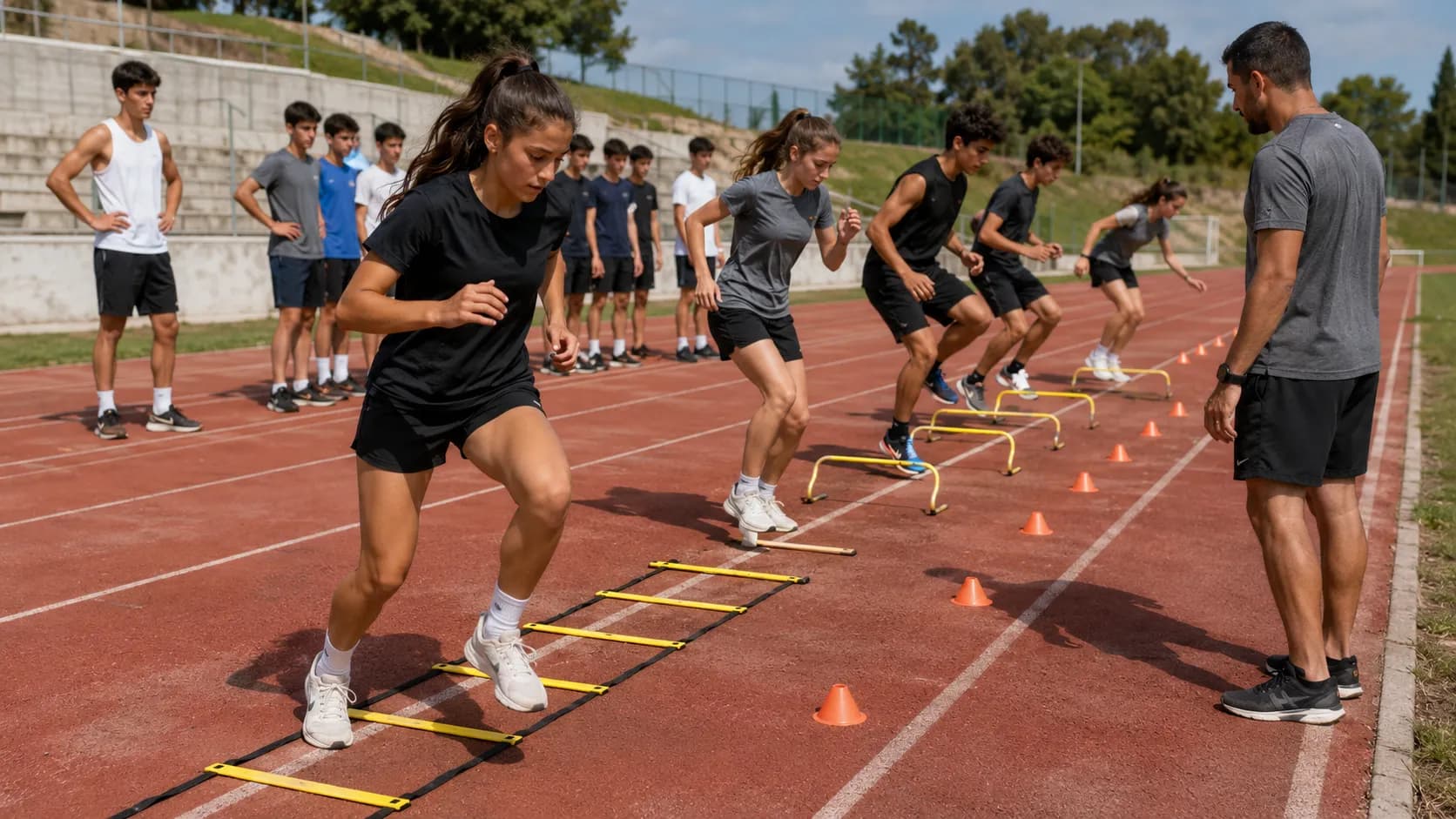 İzmir Elit Akademi antrenman ortamı